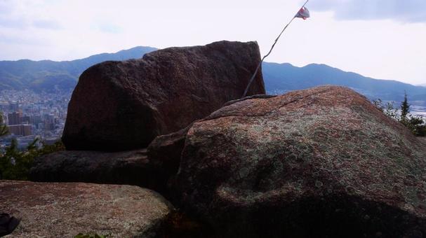 Photo, yatami rock, both castles, kure, 
