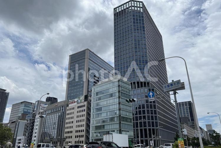 日本の都会の都市の街並み 風景,街並み,景色の写真素材