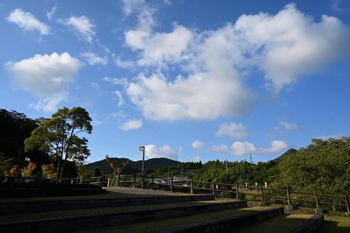 段差と空 段差と空の写真