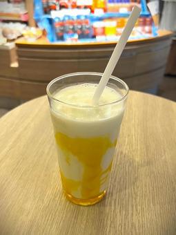 カフェ休憩 ヨーグルトドリンク,スムージー,カフェの写真素材