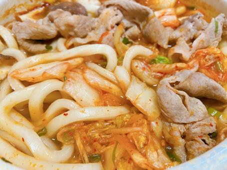 キムチチゲうどん キムチチゲうどんの写真
