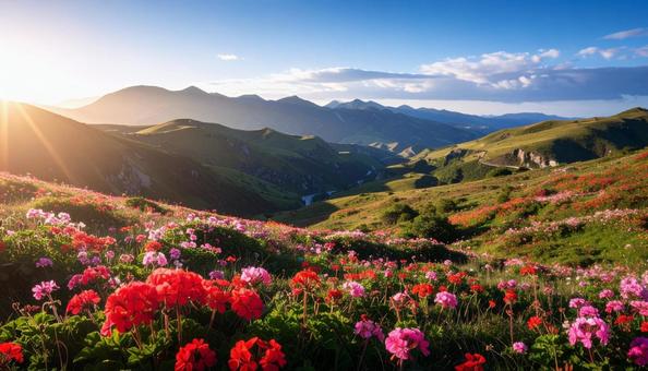 ゼラニウムの花 ゼラニウムの花の写真