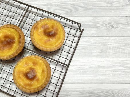 小さなフラン スイーツ,タルト,お菓子の写真素材