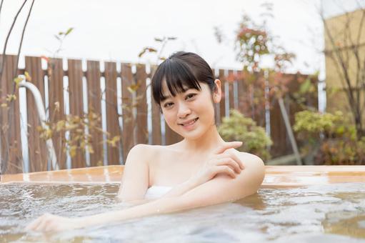 温泉女子イメージ 温泉女子イメージの写真