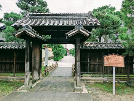 足利学校跡 足利学校跡 足利学校跡,足利学校,門の写真素材