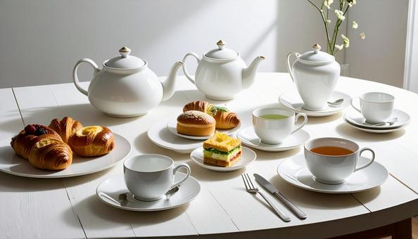 ティータイムの写真