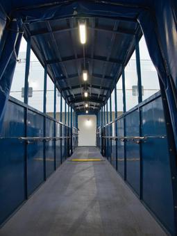 ギャングウェイ ギャングウェイ,船,手すりの写真素材