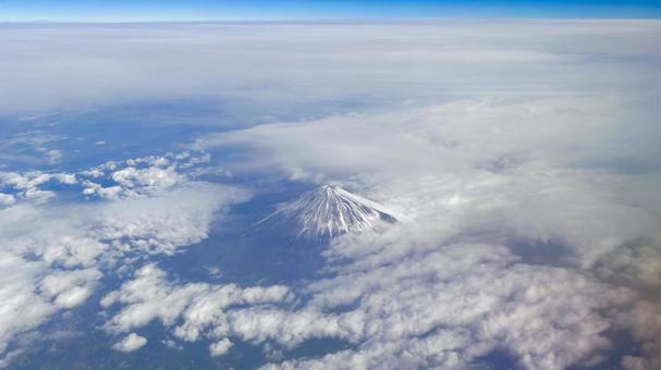 富士山 富士山,空,雲の写真素材