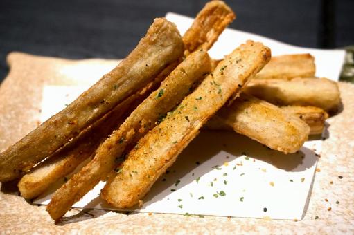 ごぼうの天ぷら ごぼう,天ぷら,揚げ物の写真素材