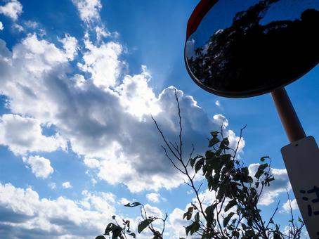 雲_007 自然,風景,景色の写真素材