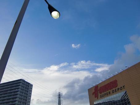 夕暮れの雲-1の写真