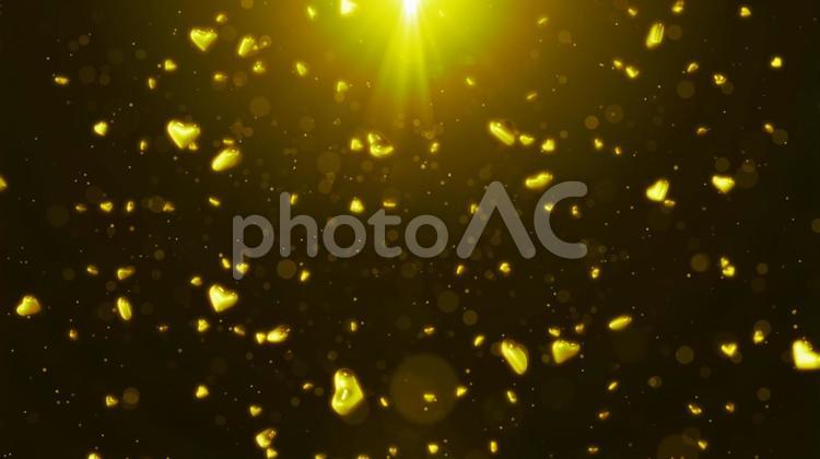クリスマス　タイトル　オープニング　背景素材　ハート　ハート素材 クリスマス,タイトル,パーティクルの写真素材