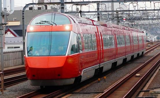 ロマンスカーGSE ロマンスカー,gse,特急の写真素材