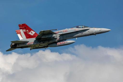 アメリカ海兵隊F/A-18 アメリカ海兵隊,f/aー18,ホーネットの写真素材