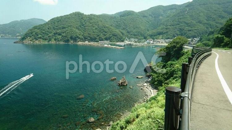 福井県の夏の海 海,福井県,海水浴の写真素材