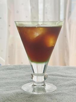 アイスコーヒー アイスコーヒー コーヒー,冷たい,ドリンクの写真素材