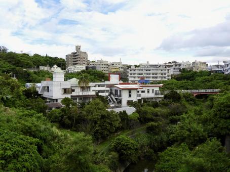 北中城村石平の住宅街 北中城村石平の住宅街の写真