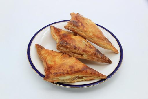 手焼きアップルパイ アップルパイ,手焼,手作りの写真素材