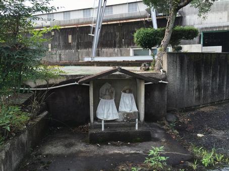 隅のお地蔵様 隅のお地蔵様 お地蔵様,地蔵,仏像の写真素材