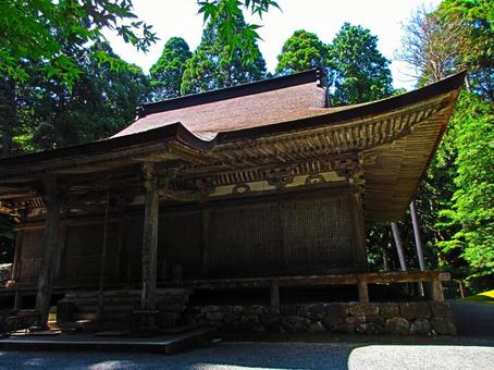 福井県-明通寺-国宝-本堂 福井県-明通寺-国宝-本堂の写真