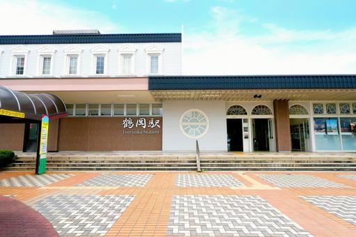 Photo, tsuruoka station, jr east japan, uemoshimine line, 