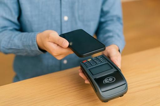 キャッシュレス決済の写真