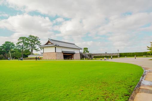 【石川】金沢城跡 石川,金沢城跡,金沢の写真素材