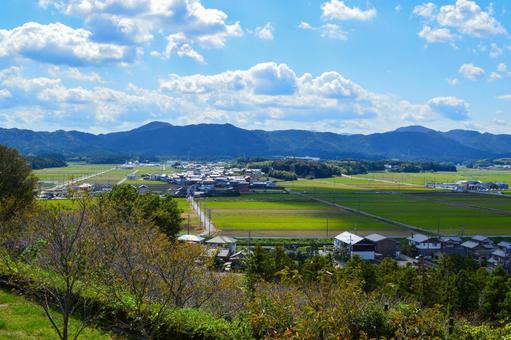 三重 田丸城跡からの眺め2 三重 田丸城跡からの眺め2 空,自然,風景の写真素材