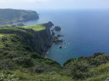 隠岐の島 摩天崖 日本海 風景 隠岐の島 摩天崖 日本海 風景の写真