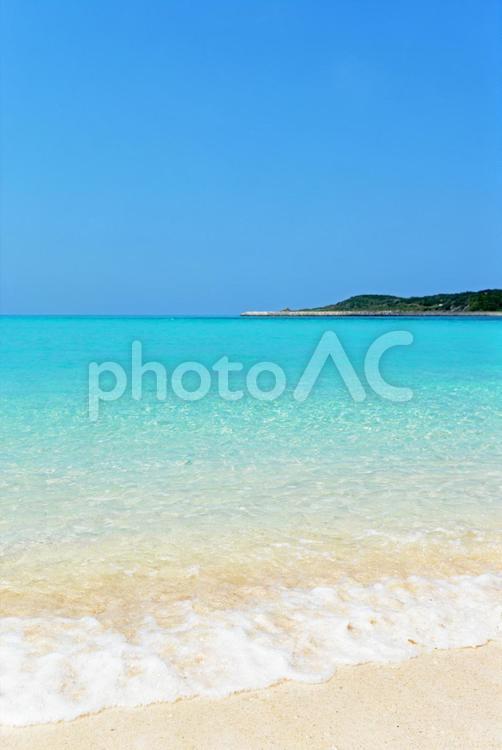 沖縄　青い海　晴天 日本,沖縄,海の写真素材