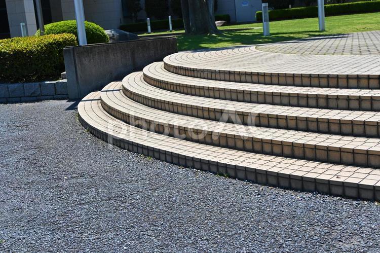 石の段々階段 階段,歩道,石の写真素材