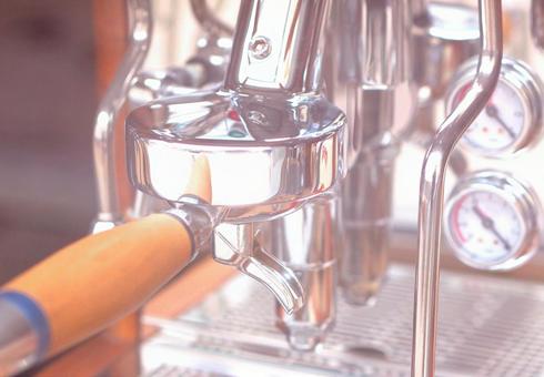 Image of a genuine home coffee maker, JPG Image of a genuine home coffee maker, JPG