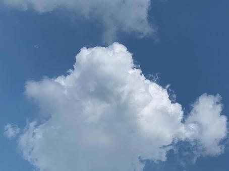 空 青空 積乱雲 空 青空 積乱雲の写真