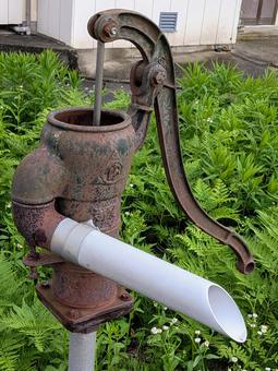 Photo, pompa ręczna, pompa, woda, 
