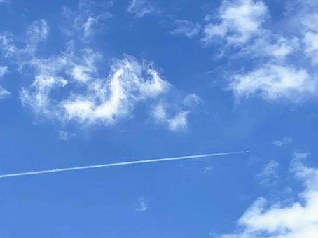 飛行機雲 3 飛行機雲 3の写真