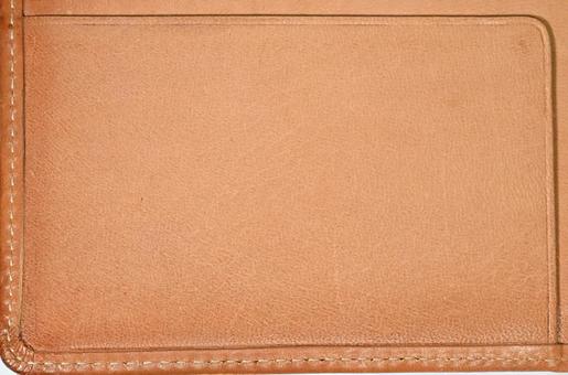 Photo, leather, wallet, inside, 