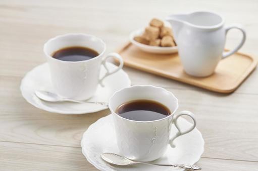 ホットコーヒー ブレンドコーヒー ホットコーヒー ブレンドコーヒーの写真