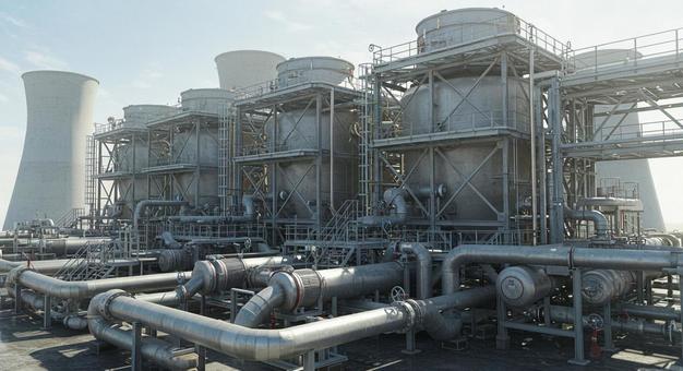 LNG データセンター冷却プラント LNG データセンター冷却プラントの写真