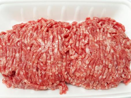 Photo, minced beef and pork, mixed ground meat, joint grinding, 