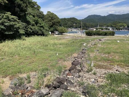 恵美須ヶ鼻造船所跡 恵美須ヶ鼻造船所跡,造船所跡,遺跡の写真素材