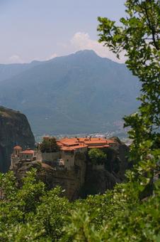 メテオラ 奇岩群_2 メテオラ 奇岩群_2 ギリシャ,メテオラ,奇岩群の写真素材