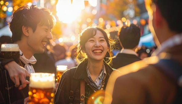 オクトーバーフェスト ビールの祭典 オクトーバーフェスト ビールの祭典の写真