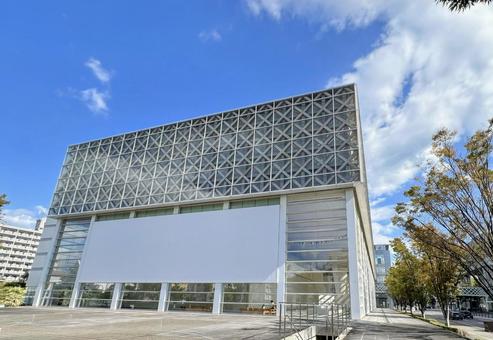 大分県立美術館 OPAM 大分県立美術館,opam,大分市の写真素材