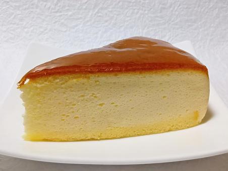 スフレチーズケーキの写真