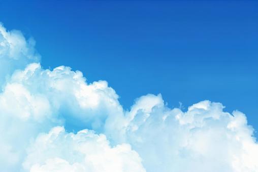 青空の背景 青空の背景の写真