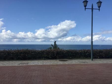 海と外灯 おしゃれ 海と外灯 おしゃれの写真