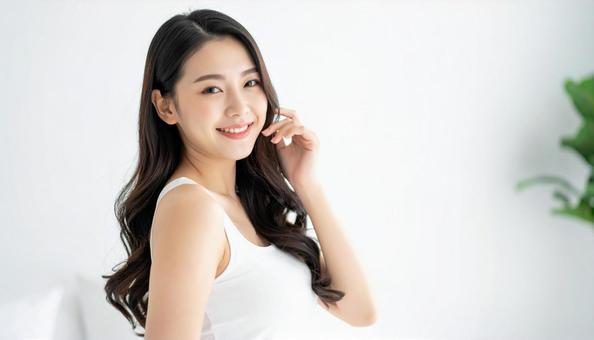 若い女性のビューティーイメージ 若い女性のビューティーイメージの写真