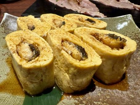 鰻巻き 居酒屋,おつまみ,酒の肴の写真素材