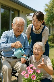 介護と園芸の時間 介護と園芸の時間の写真