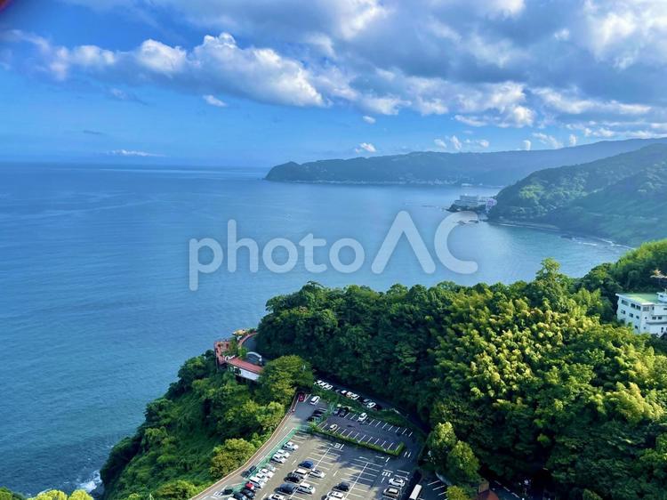 熱海城からの眺め 熱海,眺め,眺望の写真素材